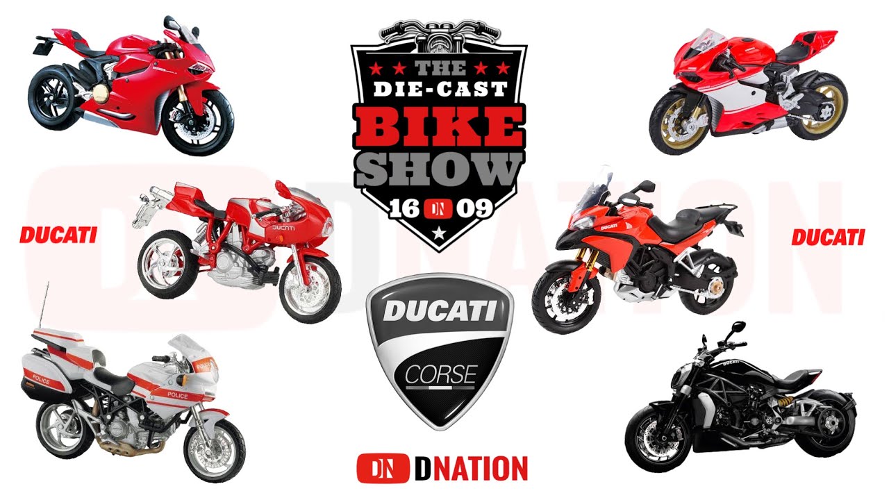 Ducati 1:18 Scale Diecast Bike week - Dnation