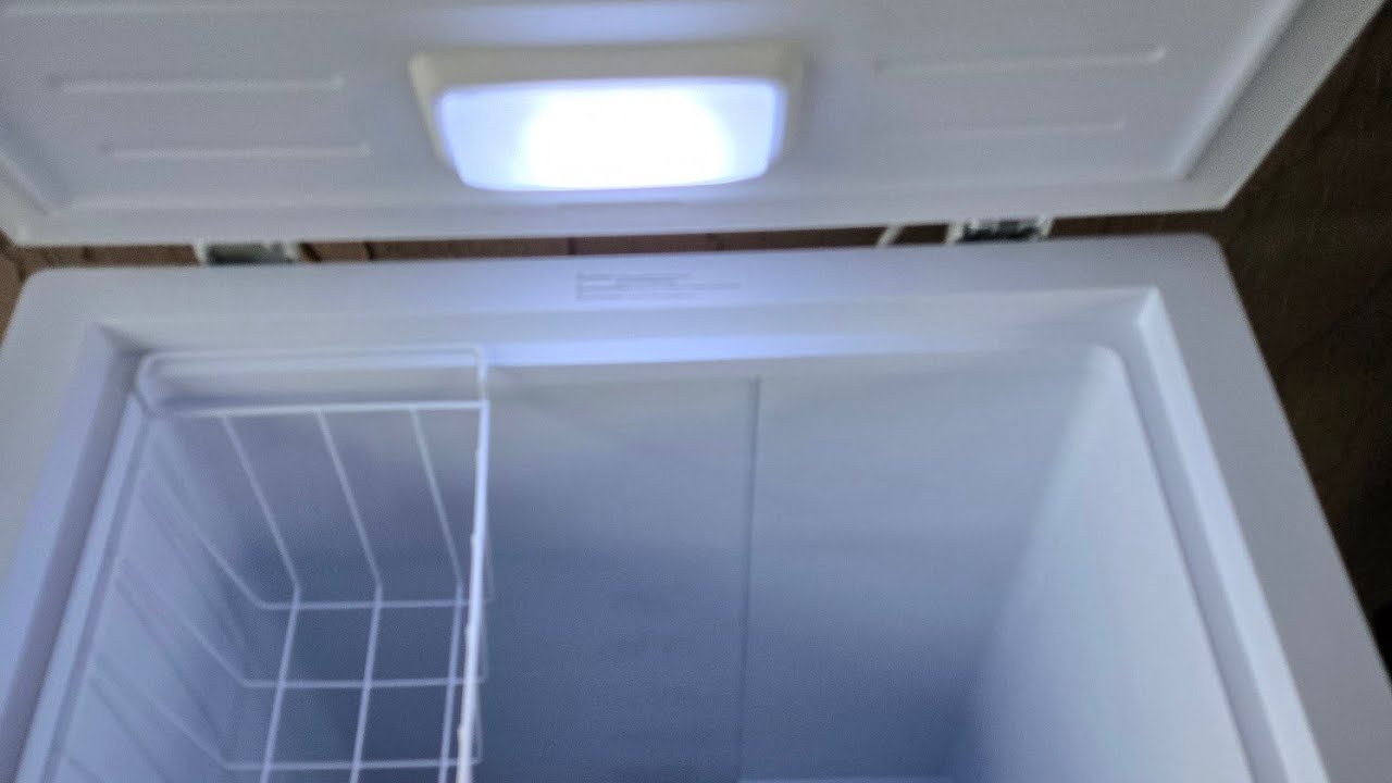 Наш новый морозильник!!!! Морозильный ларь Hotpoint объемом 5,0 куб. футов.