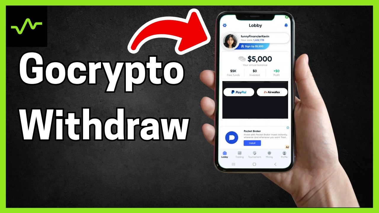 Как вывести деньги с Gocrypto (2026) - Можно ли обналичить средства?