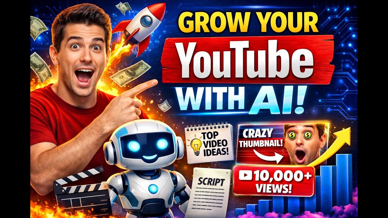 Grow Your YouTube Channel FAST Using AI in 2026! 🚀