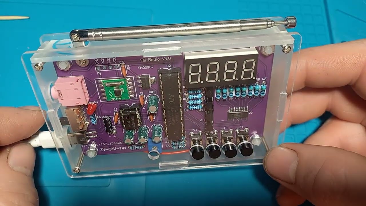 Радиоконструктор FM Radio V4 ( RDA 5801) (2 часть)- заработало! (Р/К №37. КИНОЖУРНАЛ ПАЯЛЬНИК №299)