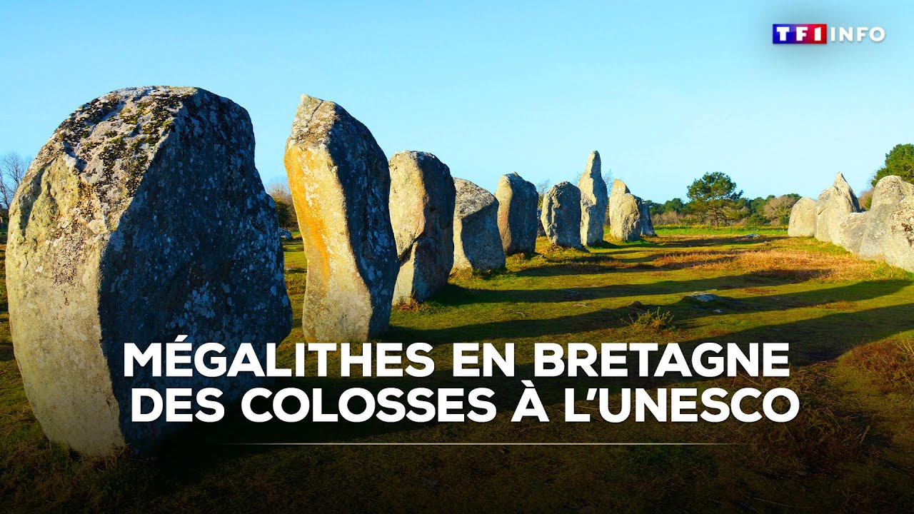 Mégalithes en Bretagne : des colosses à l'Unesco｜TF1 INFO