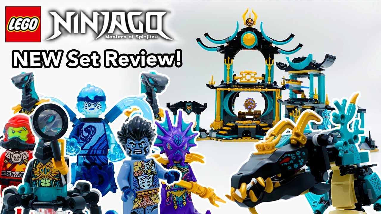 Temple of the Endless Sea Review! LEGO Ninjago Set 71755