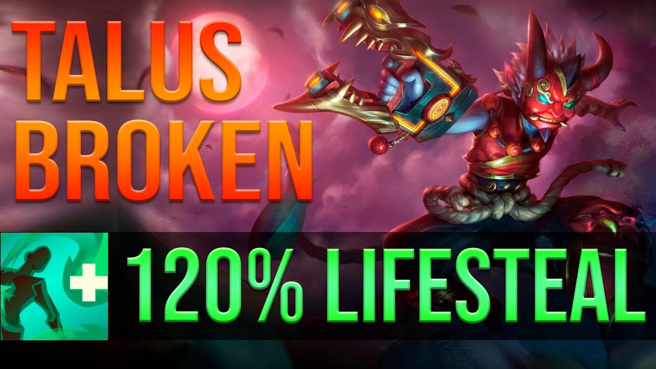 Pro Paladins Patch 2.01 l Talus OP Build 120% Lifesteal!!