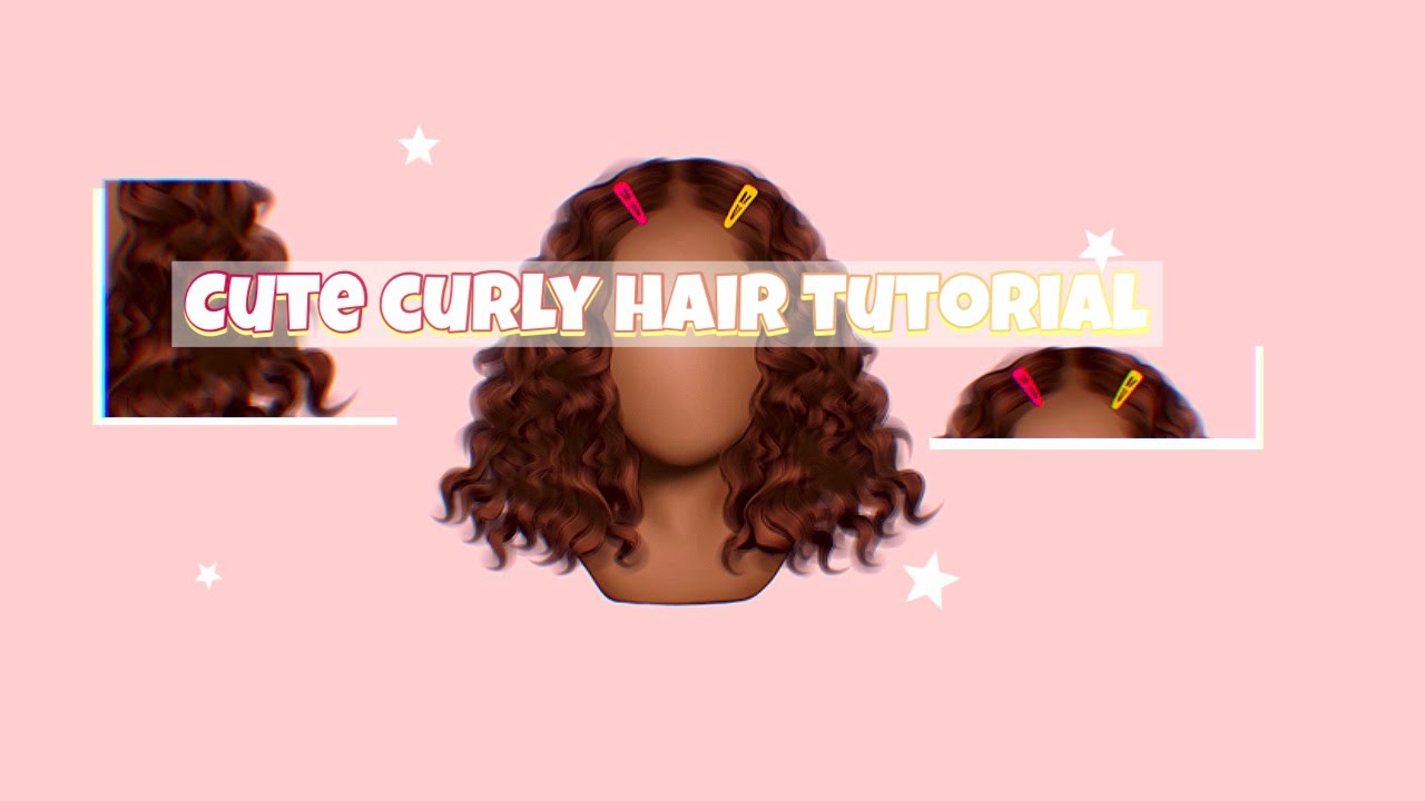 cute curly hair tutorial on ibispaint!