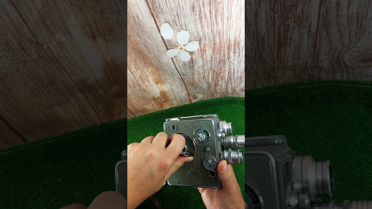 Vintage Germany tresure Nizo Heliomatic 8 cine camera testing and review