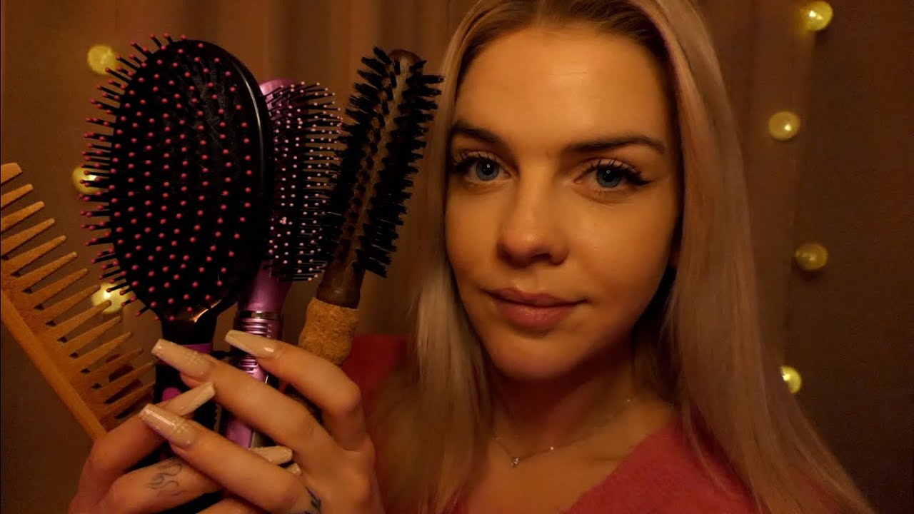 ASMR | Quelle brosse est la plus relaxante ? 😴 (je nous brosse les cheveux)
