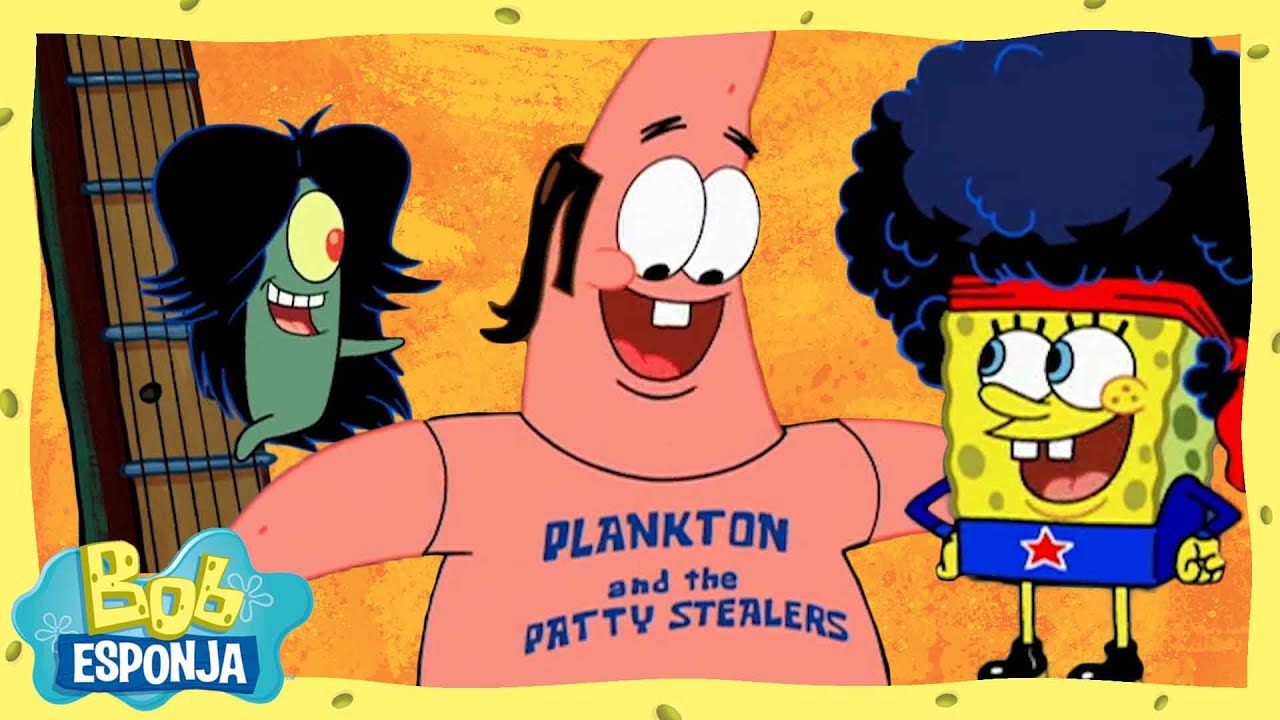 Plancton y los ladrones de hamburguesas | Bob Esponja en Español