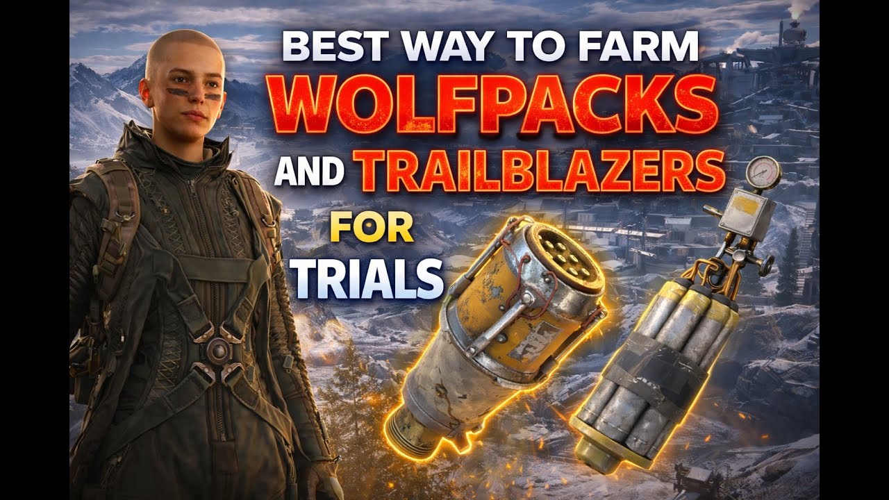 HOW TO FARM WOLFPACKS AND TRAILBLAZERS FOR TRIALS EASY