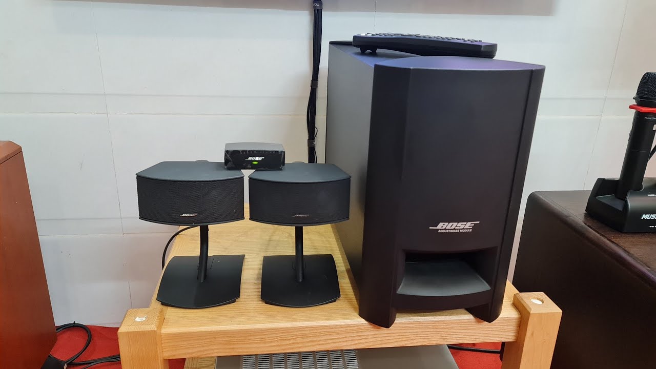 Bose Cinemate series II - nhỏ gọn, uy lực - Full box 99% [Nguyễn Bách audio - 0932005022]
