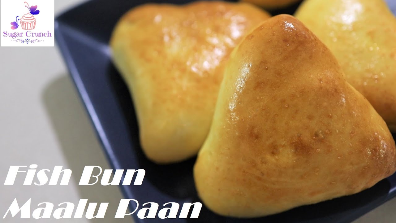Sri Lankan Fish Buns/ Maalu Paan | Simple & Easy Tuna Fish Soft Buns Recipe | Sugar Crunch