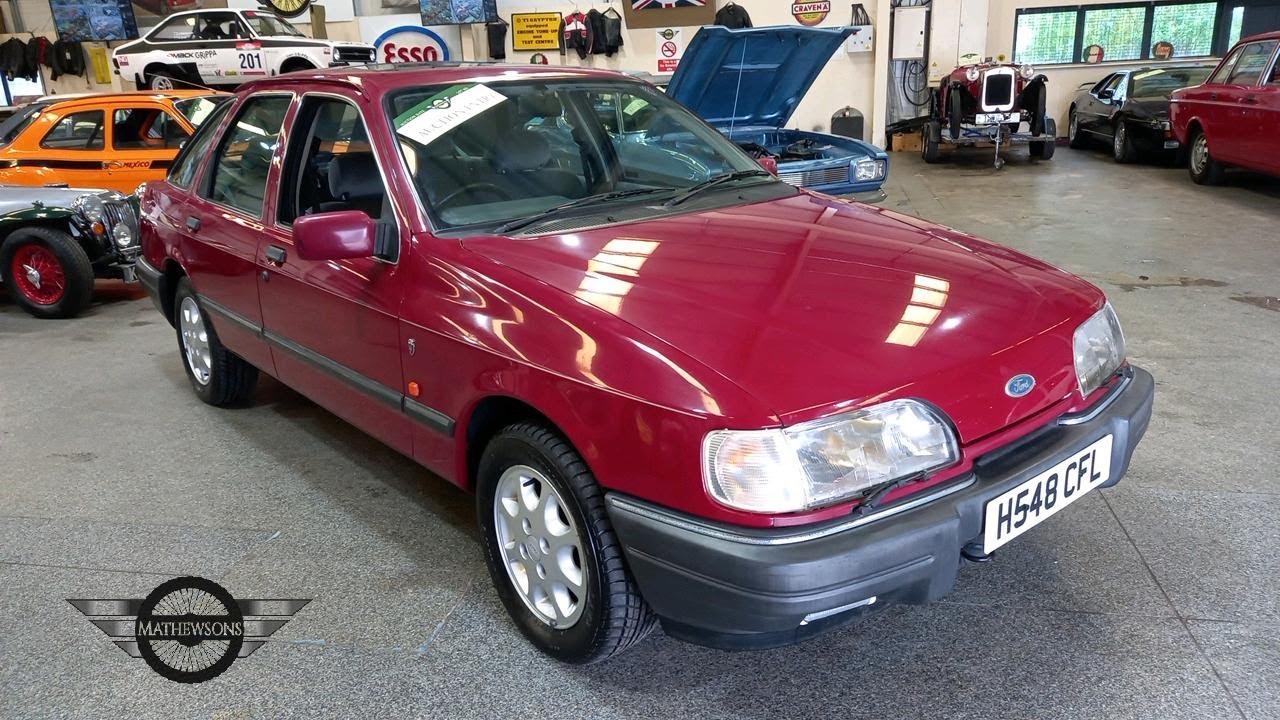 1990 FORD SIERRA GHIA I | MATHEWSONS CLASSIC CARS | AUCTION: 1, 2 & 3 MAY 2024