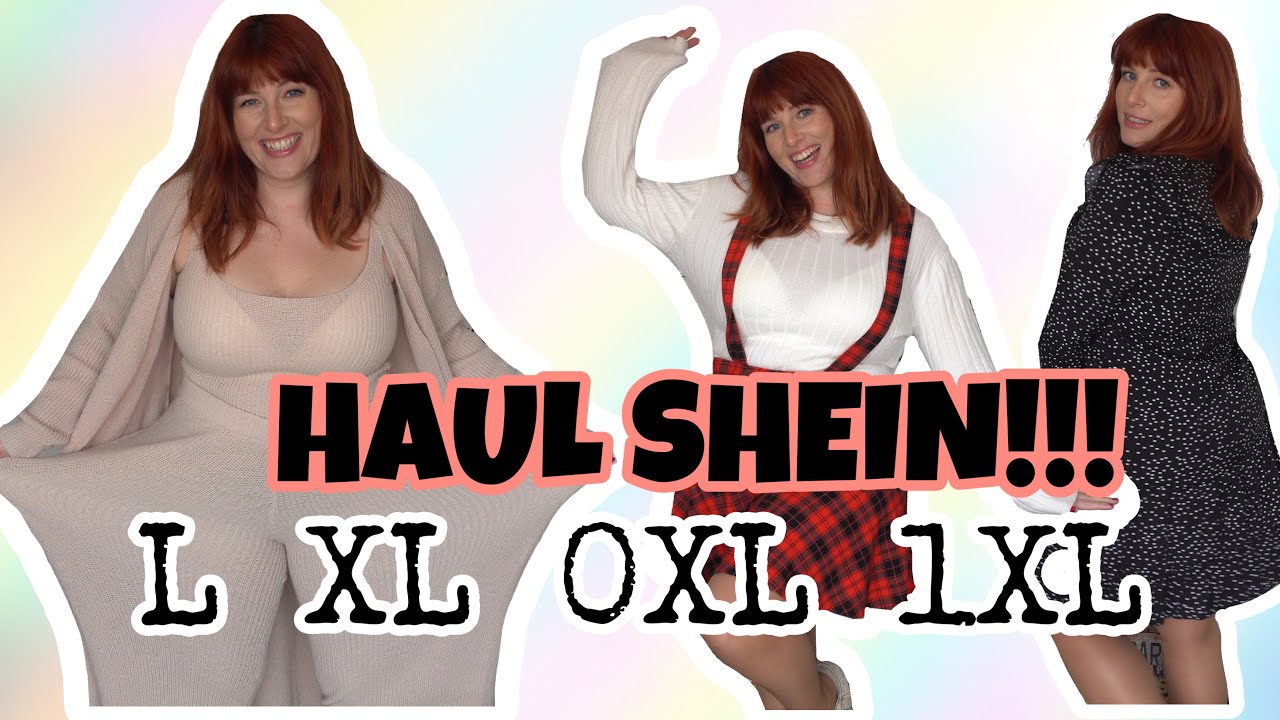 Haul SHEIN. Talla L,XL,0XL y 1XL
