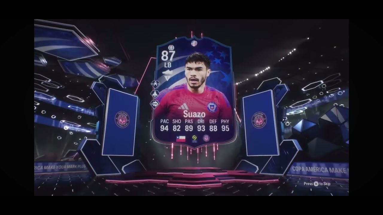 94 suazo make your mark copa america from a silver pack?