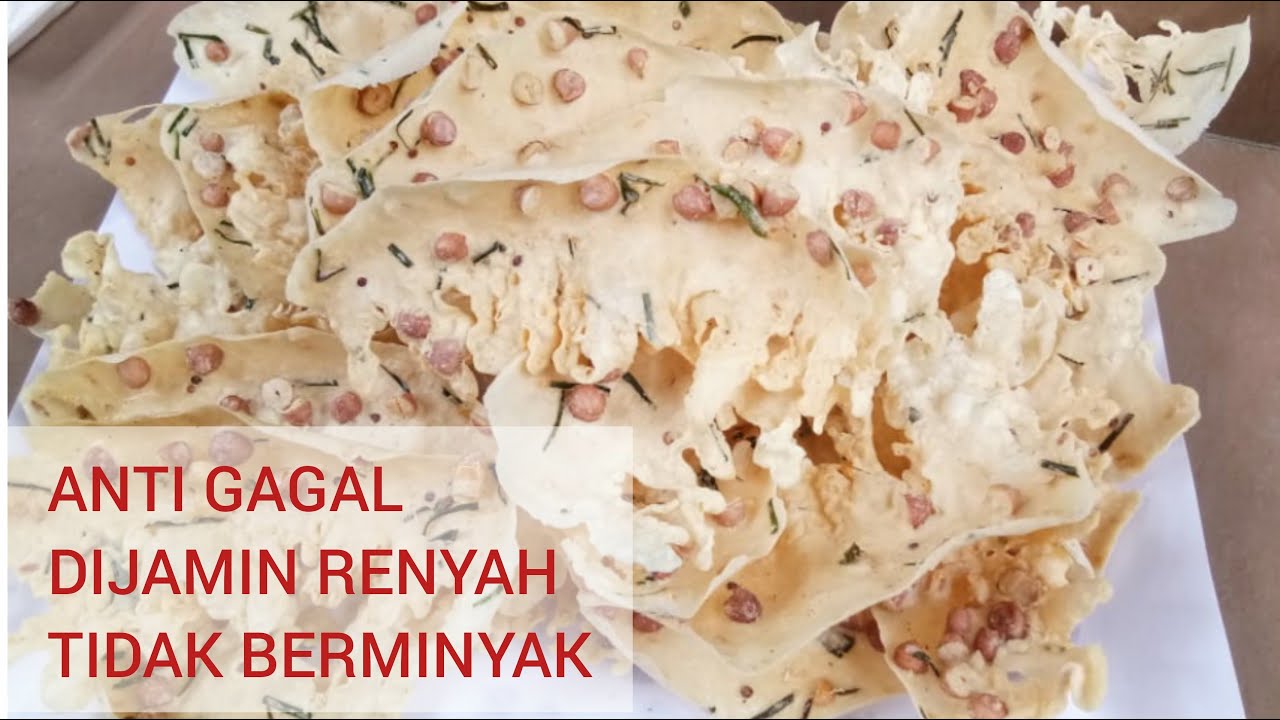 TIDAK BERMINYAK | RENYAH | ANTI GAGAL