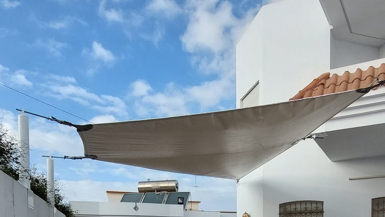 DIY Shade Sail (Tension Canopy) from Start to Finish &ndash; Complete Tutorial | Meta Designs