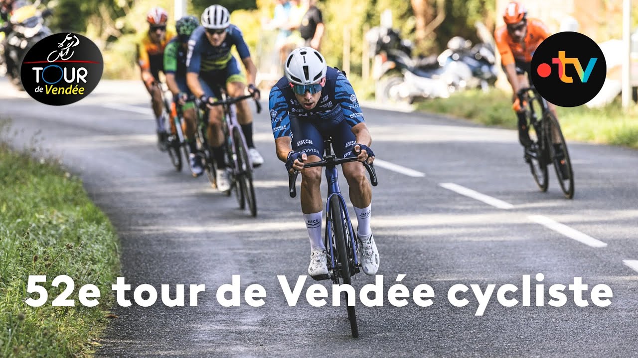 🔴 REPLAY. 52e Tour de Vendée cycliste 2025 avec Dorian Godon vainqueur
