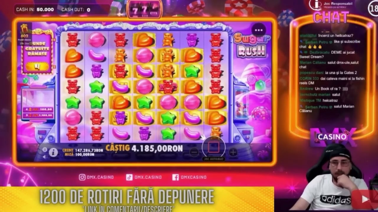 DMX CASINO PLATA MARE LA SUGAR RUSH | TOP CASTIGURI PACANELE | BIG WINS | JACKPOT