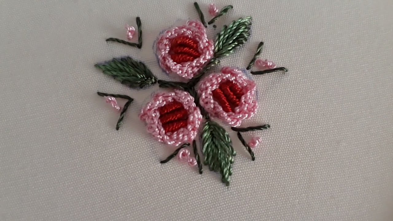 #Rokoko Nakışı Gül Nasıl Yapılır? #How to Make Rococo Embroidery Roses?