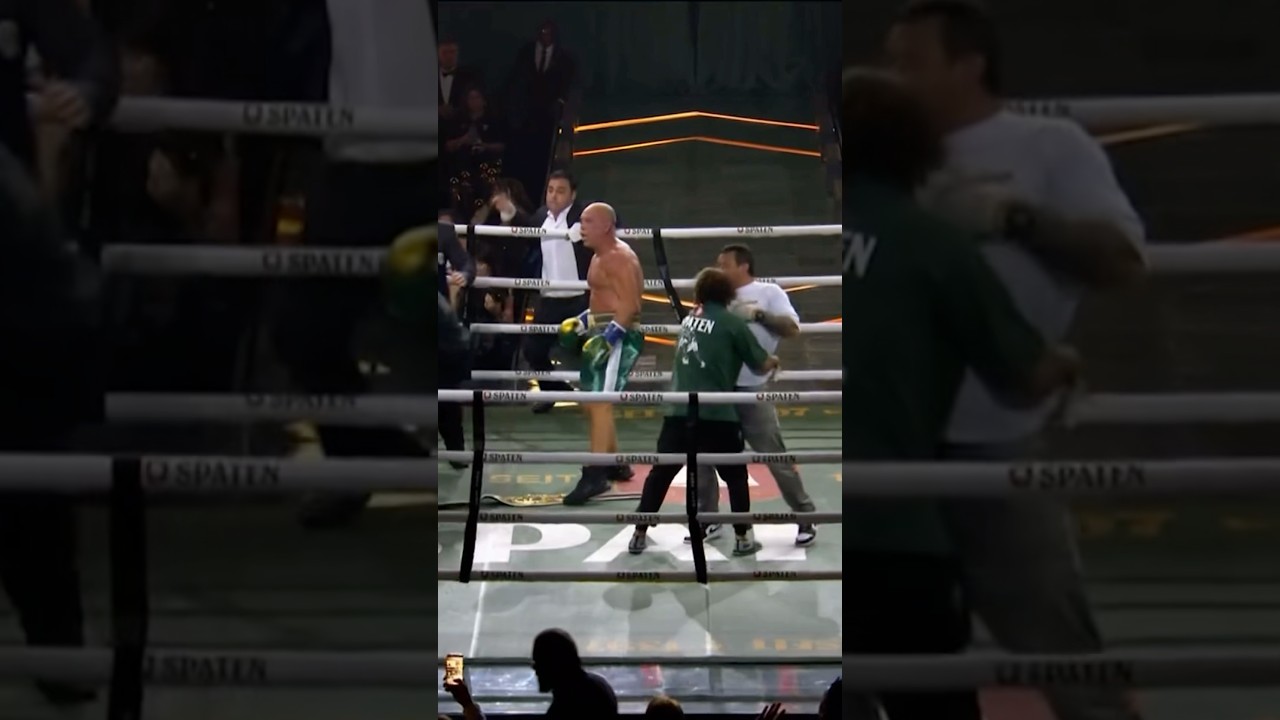 Momento em que Wanderlei Silva &eacute; apagado ap&oacute;s a luta com Pop&ocirc; de Freitas