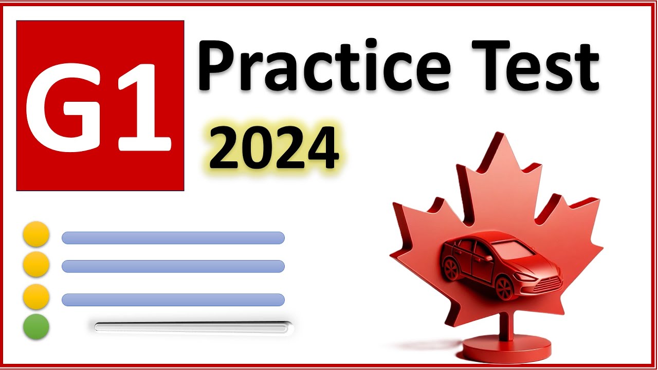 G1 Practice Test 2024 Part B 40 Questions Answers Road sign and Rule of the Road