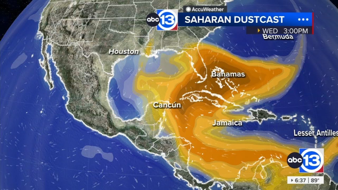 Saharan dust could return later this week, with potential impacts to the forecast and your health