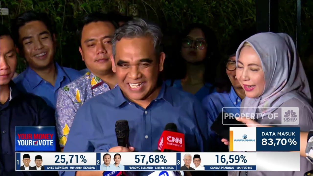 Menang Quick Count, Prabowo Sujud Syukur