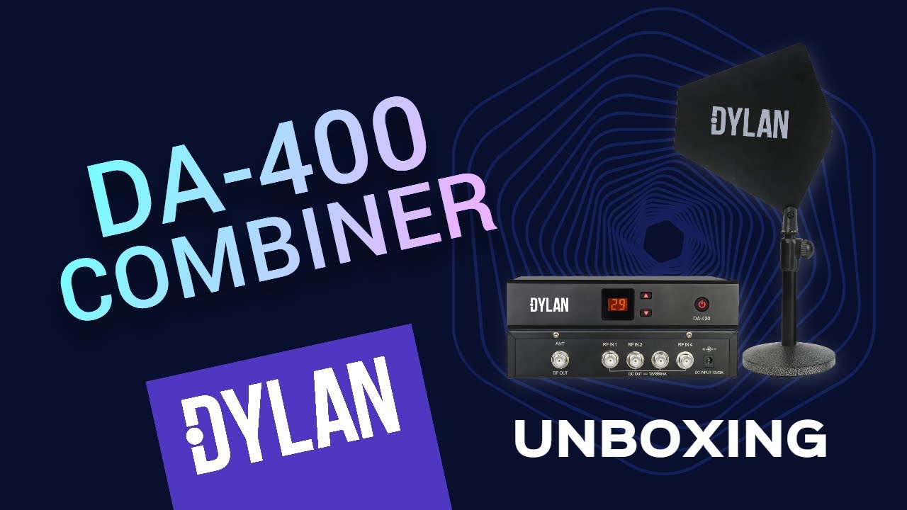 UNBOXING COMBINER DYLAN DA 400