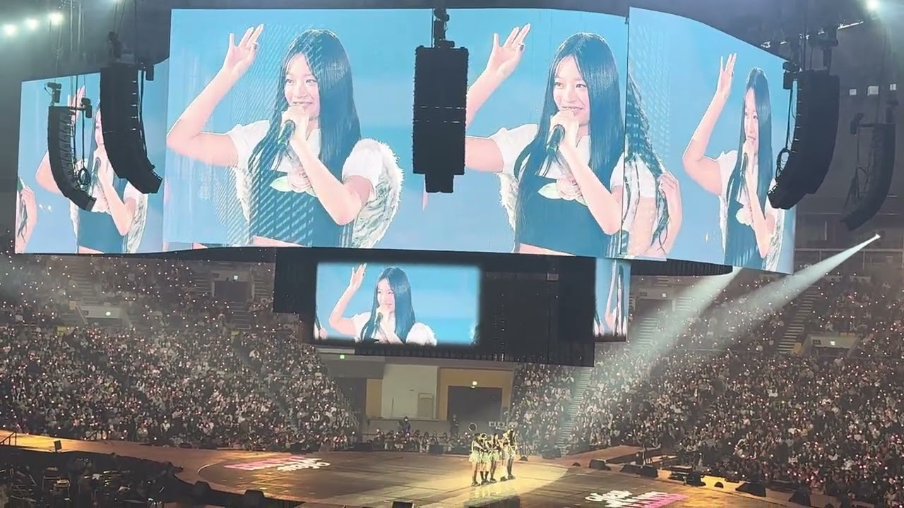 뉴진스(NewJeans) - Ment & Shh.. 한소절(혜인) & Ditto (240302 IU H.E.R. World Tour Concert in Seoul)