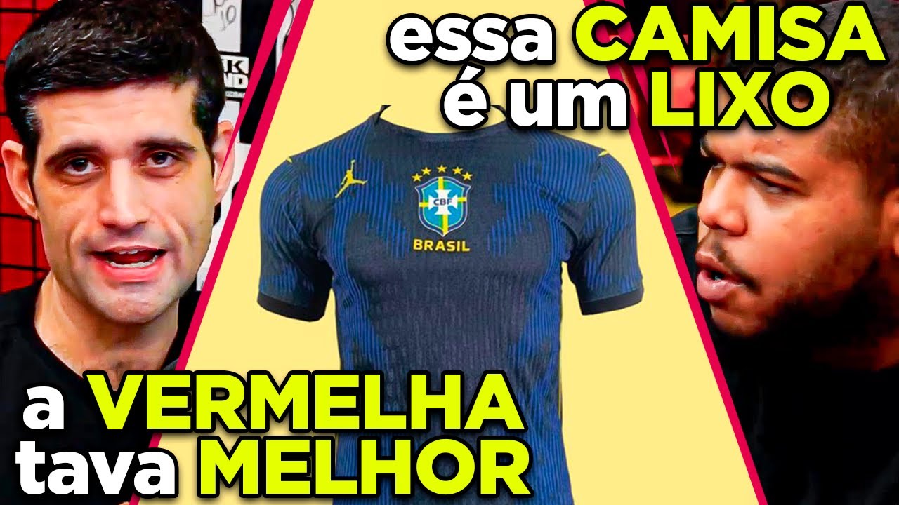 A VERGONHOSA CAMISA do Brasil para COPA