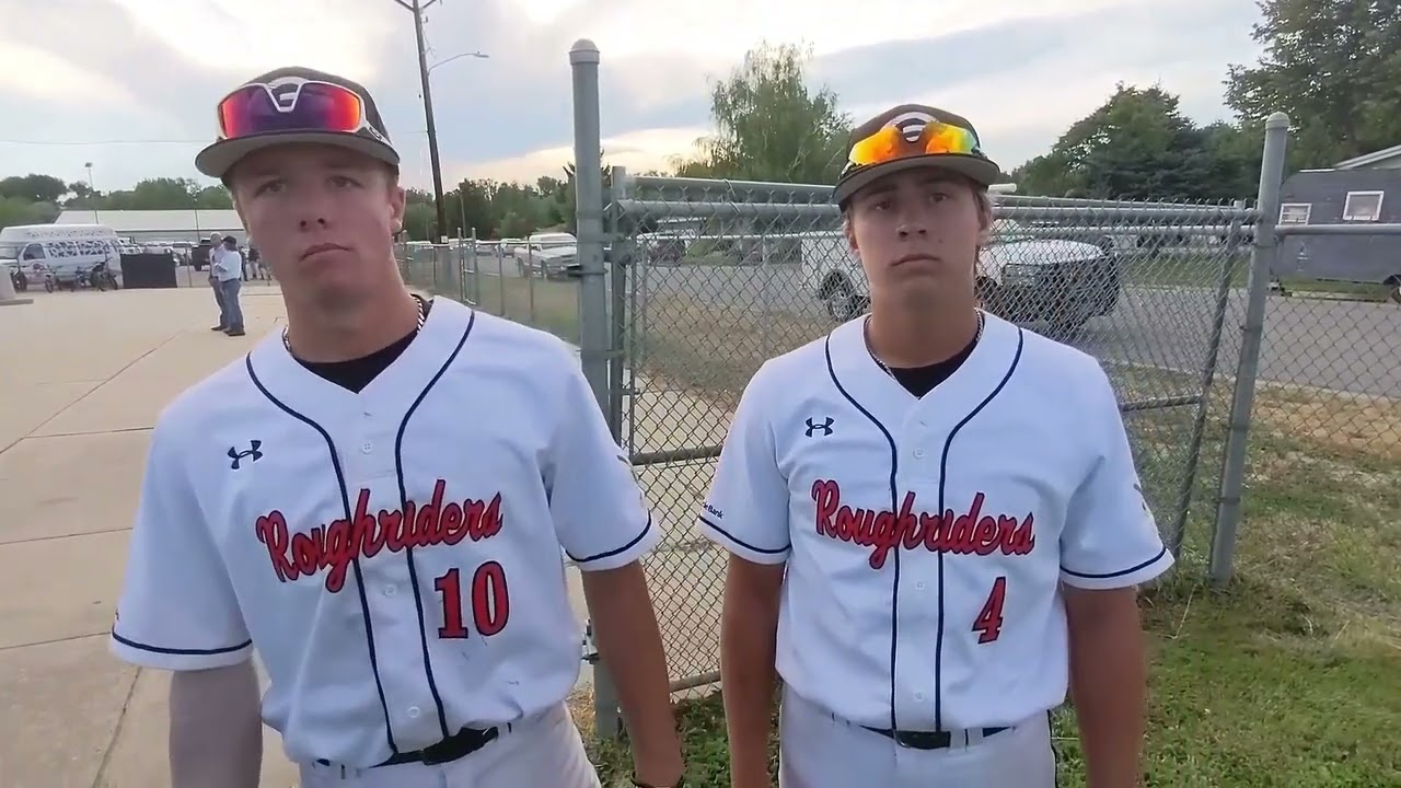 Gillette's Cory Schilling and Seth Petersen