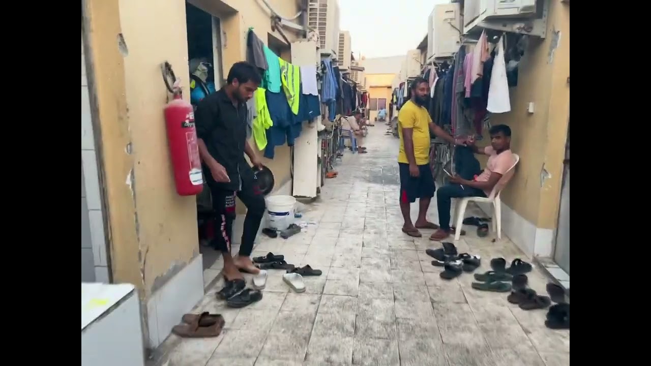 Dubai Labour Camp Life || Short View || #dubai #sharjah #pakistan #india #bangladesh #shrilanka #uae