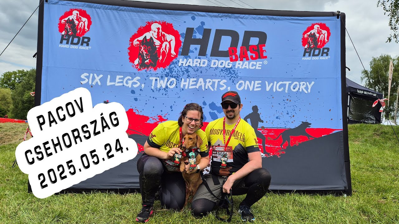 BogiVlog - HARD DOG RACE BASE 2025.05.24, Pacov - Csehország