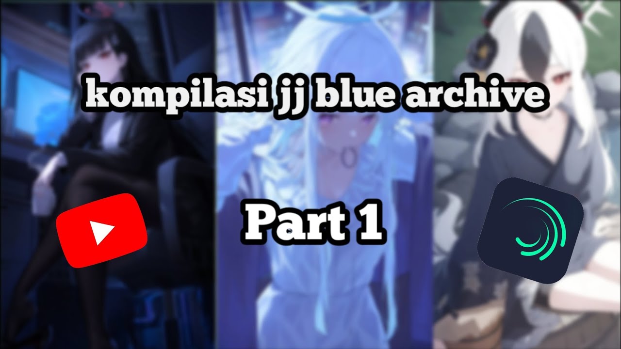 Kompilasi jedang-jedung Blue Archive Part 1