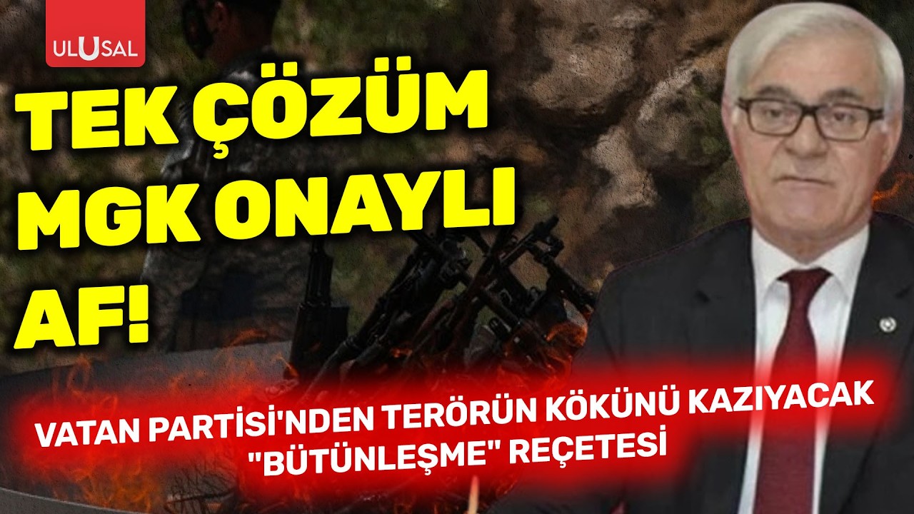Vatan Partisi'nden terörün kökünü kazıyacak 