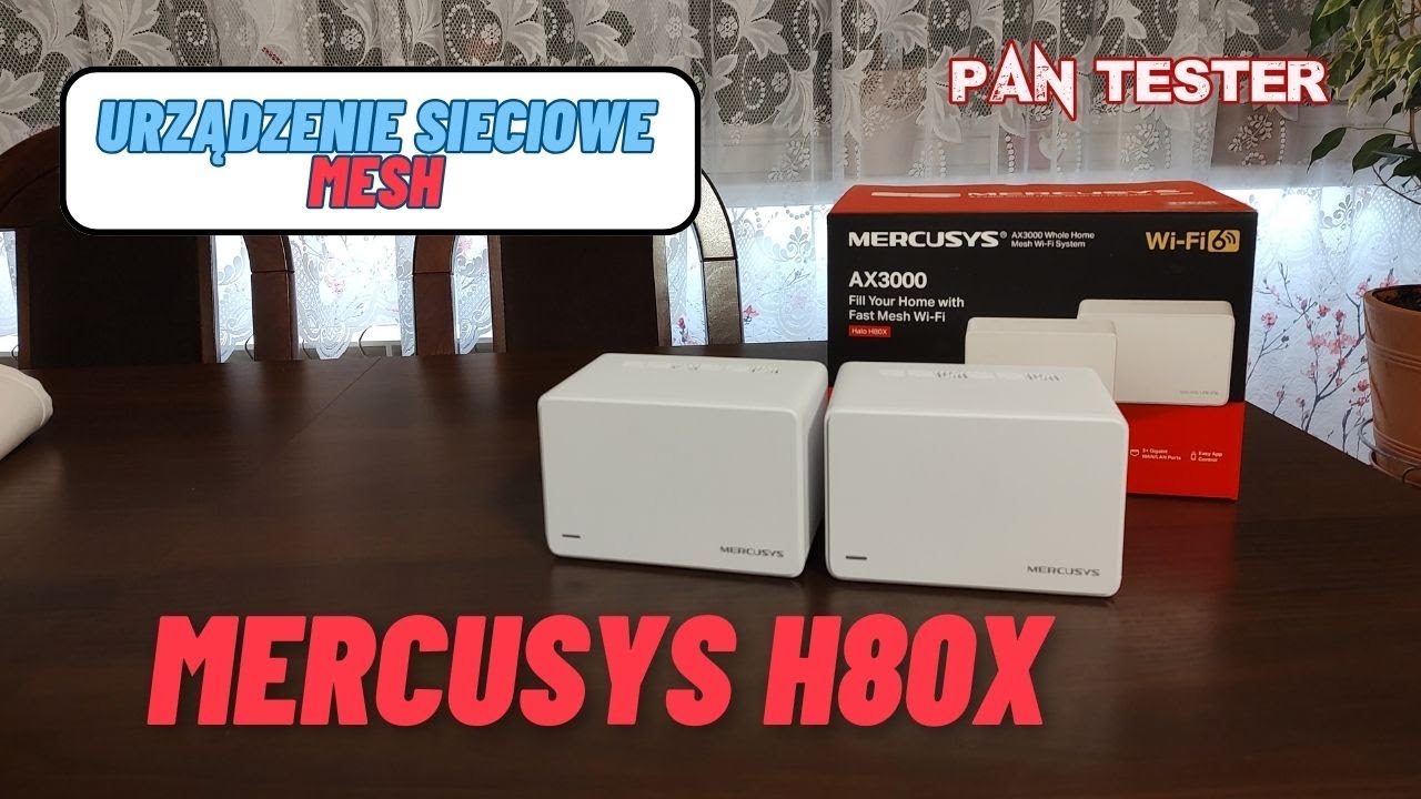 Mercusys H80X - recenzja