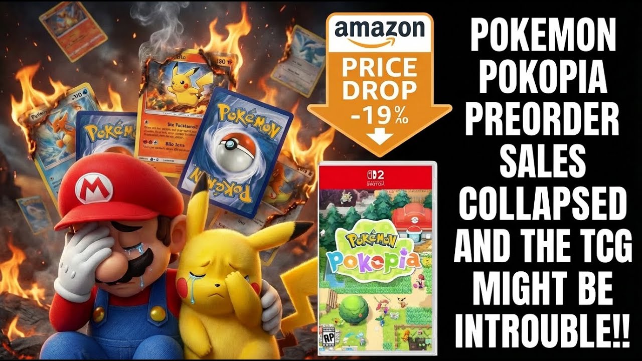 Pokémon Pokopia и коллекционная карточная игра могут оказаться в серьёзной опасности!! ХАХА Справ...