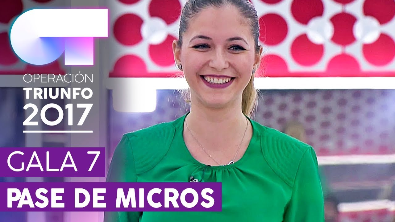 NI UN PASO ATRÁS - Mireya | Primer pase de micros para la Gala 7 | OT 2017