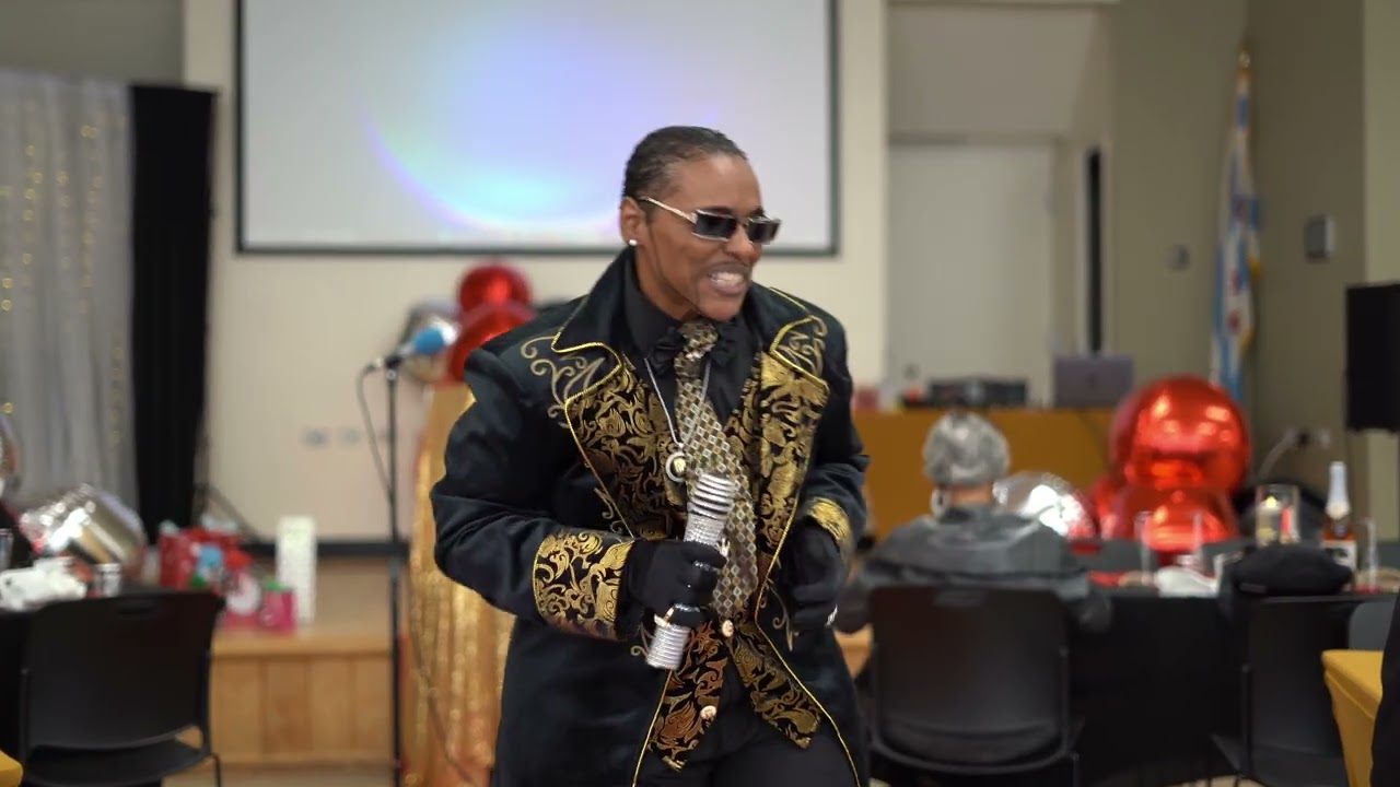 Angelo St. James giving y’all a little Lenny Williams.