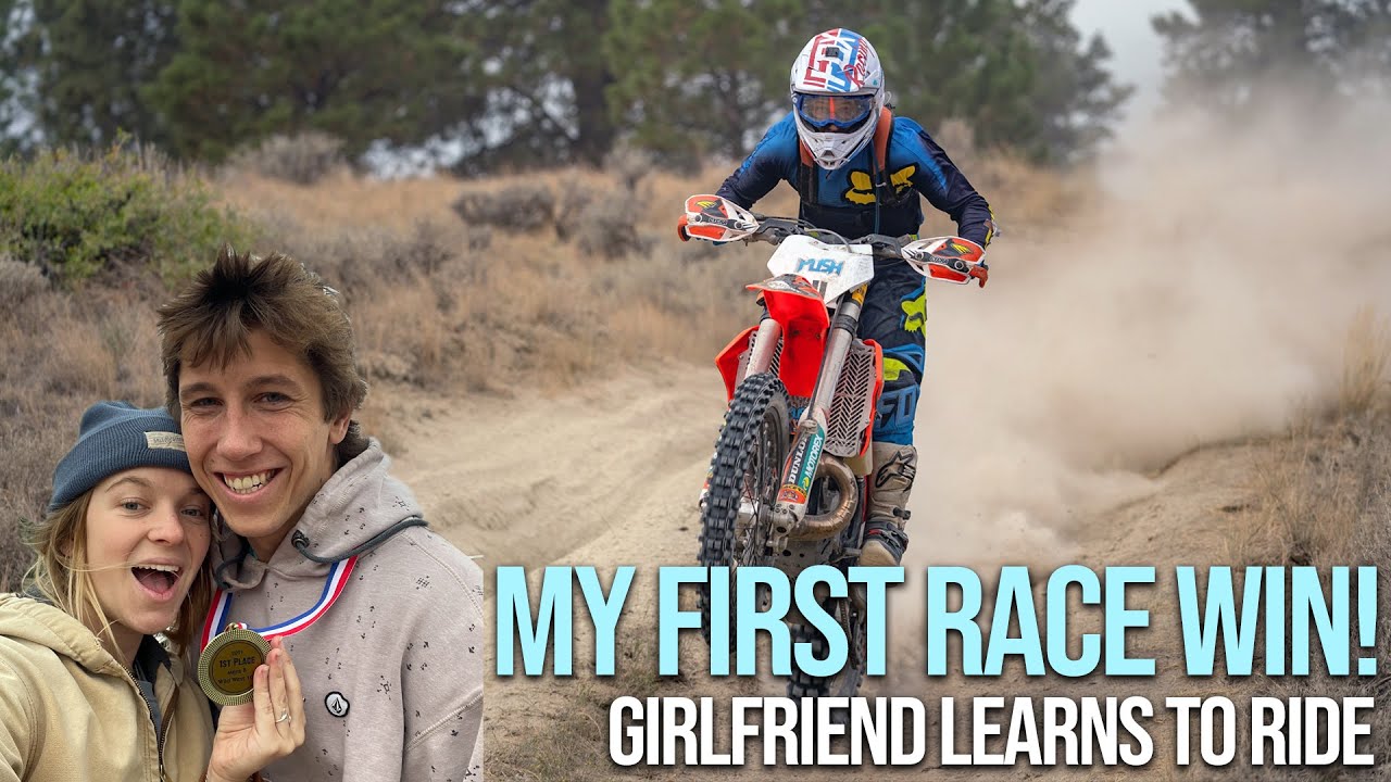 My First XC Dirtbike Race Win! | KP Vlogs #3