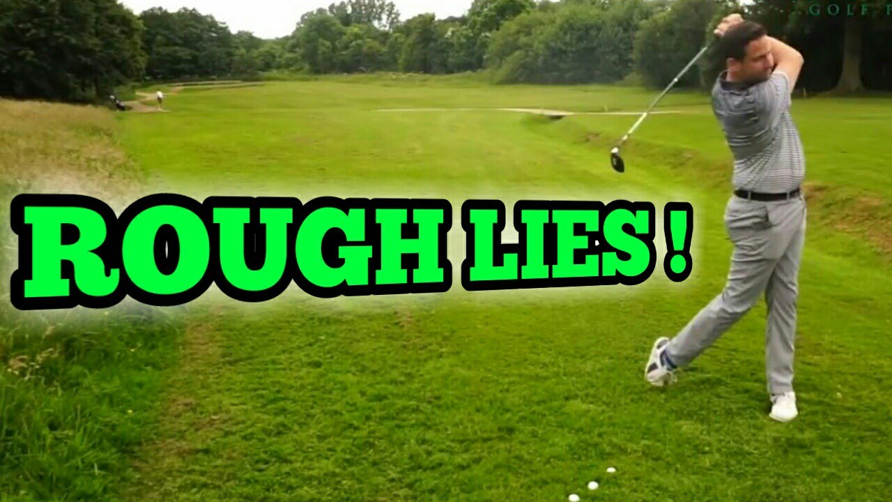 HOW TO HIT YOUR GOLF BALL OUT OF THICK ROUGH!