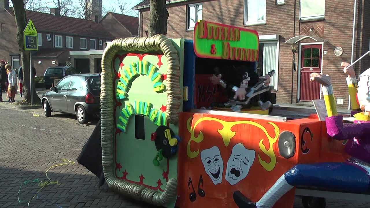 De carnavalsoptocht van Wagenberg 2015
