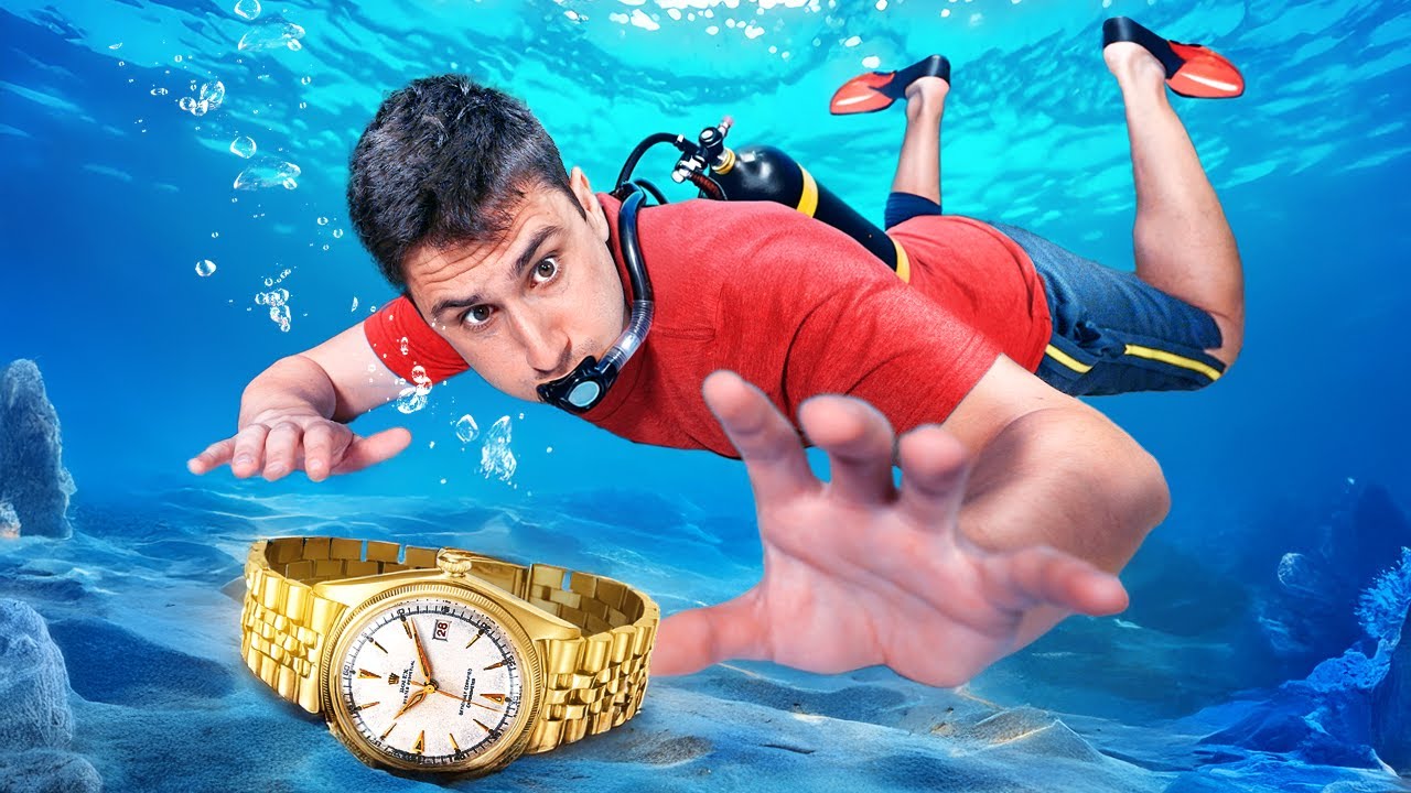 I Found Underwater Treasure!
