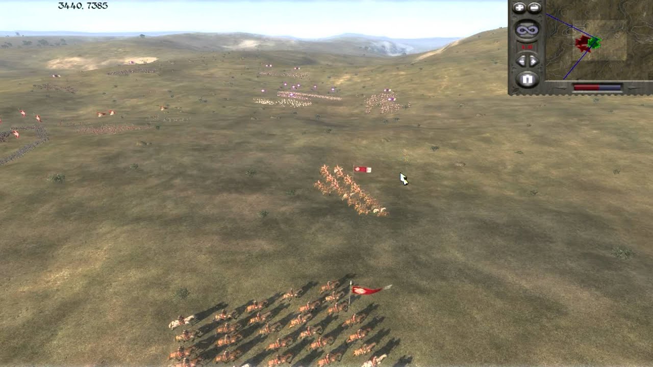 Medieval II: Total War multiplayer battle 04 Denmark vs The Byzantine Empire (vs Emperor of Aram)