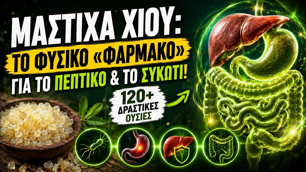 Απίστευτα ευρήματα για τη μαστίχα Χίου και το συκώτι!