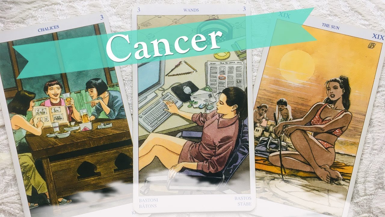 Cancer, don't keep your feeling bottled up. Let them how you feel.