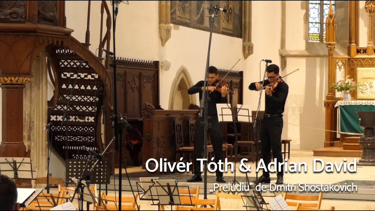 &bdquo;Preludiu&rdquo; de Dmitri Shostakovich  - Alexia Mocanu, Oliv&eacute;r T&oacute;th, Adrian David