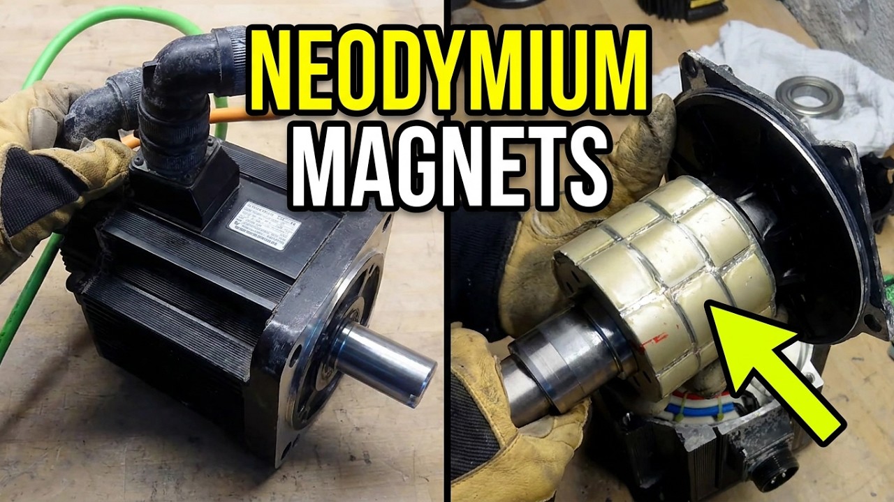 3 kW Yaskawa Servo Motor Teardown - Isolation, Day 38