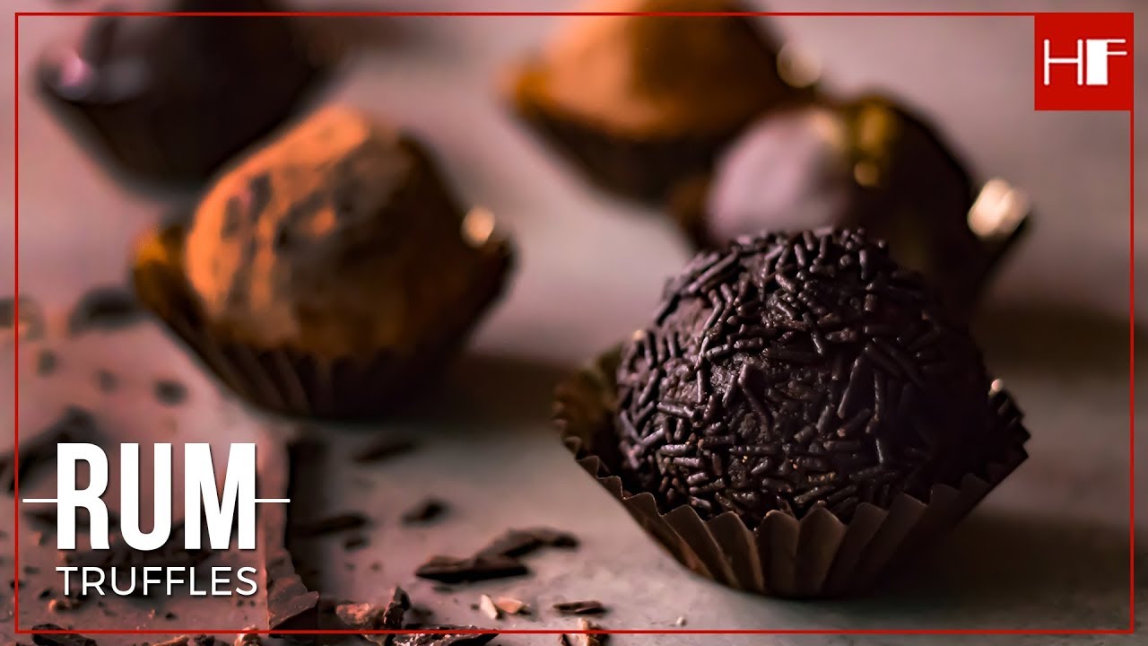 No-Bake Rum Truffles || Dessert || Recipe