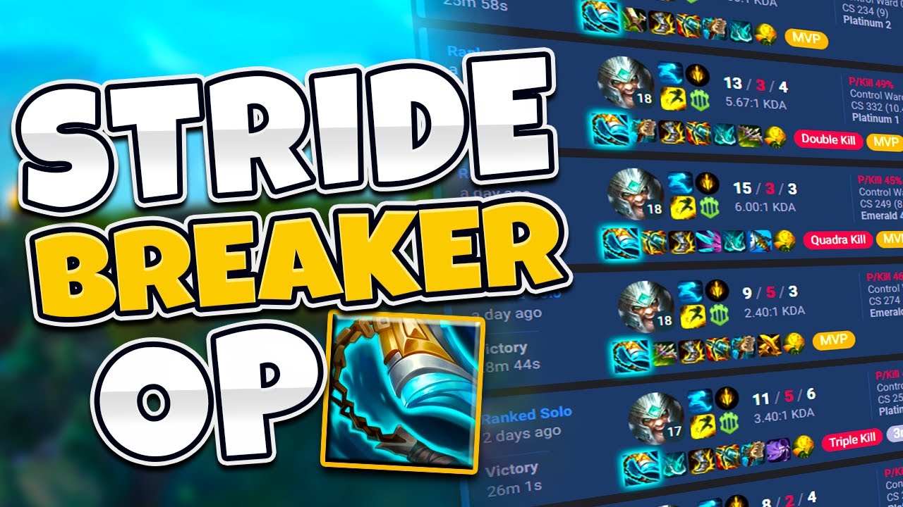 This Is The Only Item Needed To Make Tryndamere OP!!!